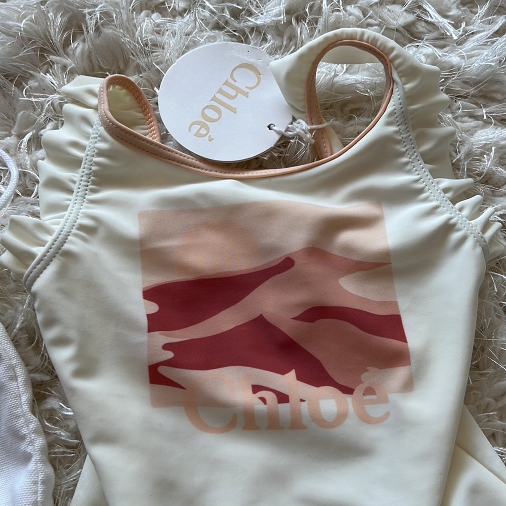 CUTEST RUFFLE KIDS CHLOE SWIMSUIT 2-3YRSOLD BRAND NEW W/TAG JUST PURCHASED PARIS - Picture 2 of 8
